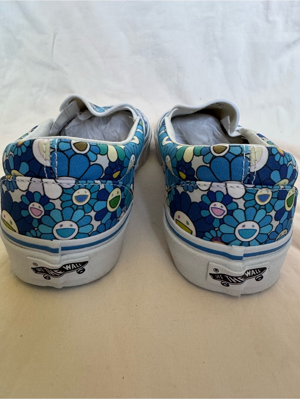 Vans Vault x Takashi Murakami Classic Slip-On LX "Blue Flower" - Picture 4 of 15